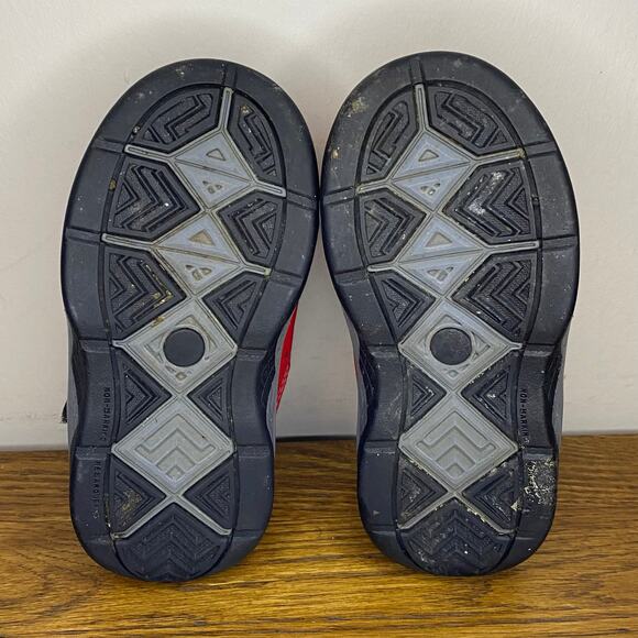 Nike LeBron Soldier 7 VII TD University Red Black Grey Basketball Sneakers 8C - Picture 6 of 7